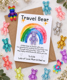 Personalised Travel Bear - Good Luck Travelling