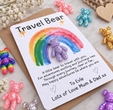 Personalised Travel Bear - Good Luck Travelling