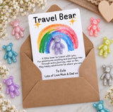 Personalised Travel Bear - Good Luck Travelling