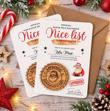 Personalised Santa Approved Medal