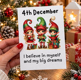 Elf 24 Days of Affirmation Cards