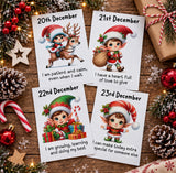 Elf 24 Days of Affirmation Cards