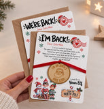 Personalised Elf Arrival Santa Medal