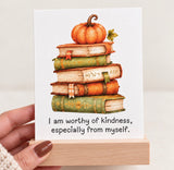 24 Autumnal Affirmation Cards