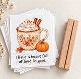 24 Autumnal Affirmation Cards