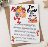 Elf Arrival Squishy Arrival Letter