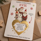 Christmas surprise scratch card