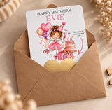 Birthday Surprise Scratch Reveal Card – Concert Gift Reveal