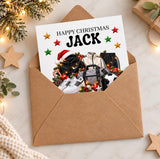 Personalised Christmas Sports Gift Voucher Holder