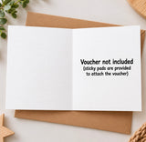 Personalised Christmas Gaming Gift Card Voucher Holder (Controller Design)