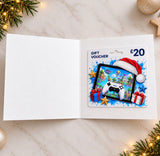 Personalised Christmas Gaming Gift Card Voucher Holder (Ipad Design)
