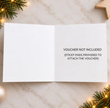 Personalised Christmas Gaming Gift Card Voucher Holder (Ipad Design)