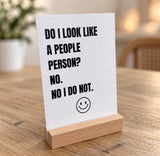 Funny Work Office Desktop Affirmation Cards