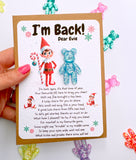 Elf Arrival Pocket Bear - Personalised