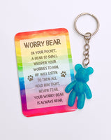 Worry Bear Keyrings