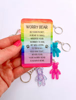 Worry Bear Keyrings