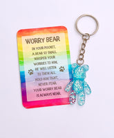 Worry Bear Keyrings