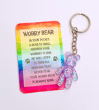 Worry Bear Keyrings