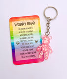 Worry Bear Keyrings