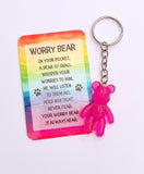 Worry Bear Keyrings