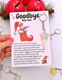 Elf Goodbye Lucky Star Keyring