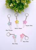 Elf Goodbye Lucky Star Keyring
