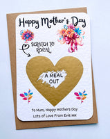 Mother's Day Scratch Reveal Card