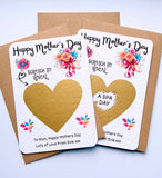 Mother's Day Scratch Reveal Card