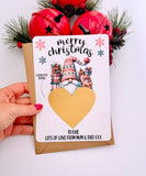 Christmas Scratch Reveal Surprise Gift Cards