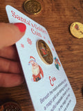 Personalised Santa Gold Coin