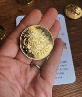 Personalised Santa Gold Coin