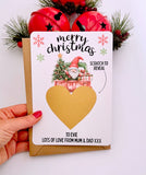 Christmas Scratch Reveal Surprise Gift Cards
