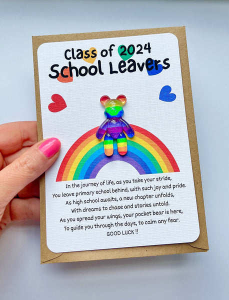 School Leavers Class of 2024 Good Luck Bear