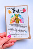 Personalised Thank You Teacher Pocket Bear