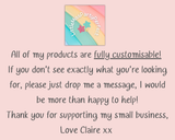 Robin Keyring Card - Thinking of you