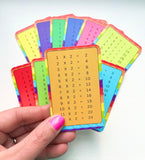 Times Table Flash Cards