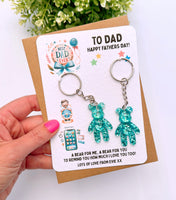 Personalised Fathers Day Me & You Bears