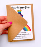 Rainbow Worry Bear