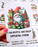 24 Days of Christmas Affirmation Cards