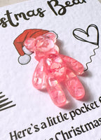 Christmas Bear Pocket Hug