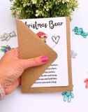 Christmas Bear Pocket Hug