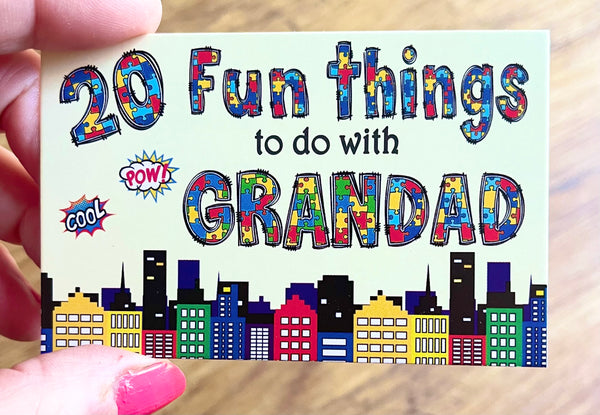 Grandad Gift Activity Cards